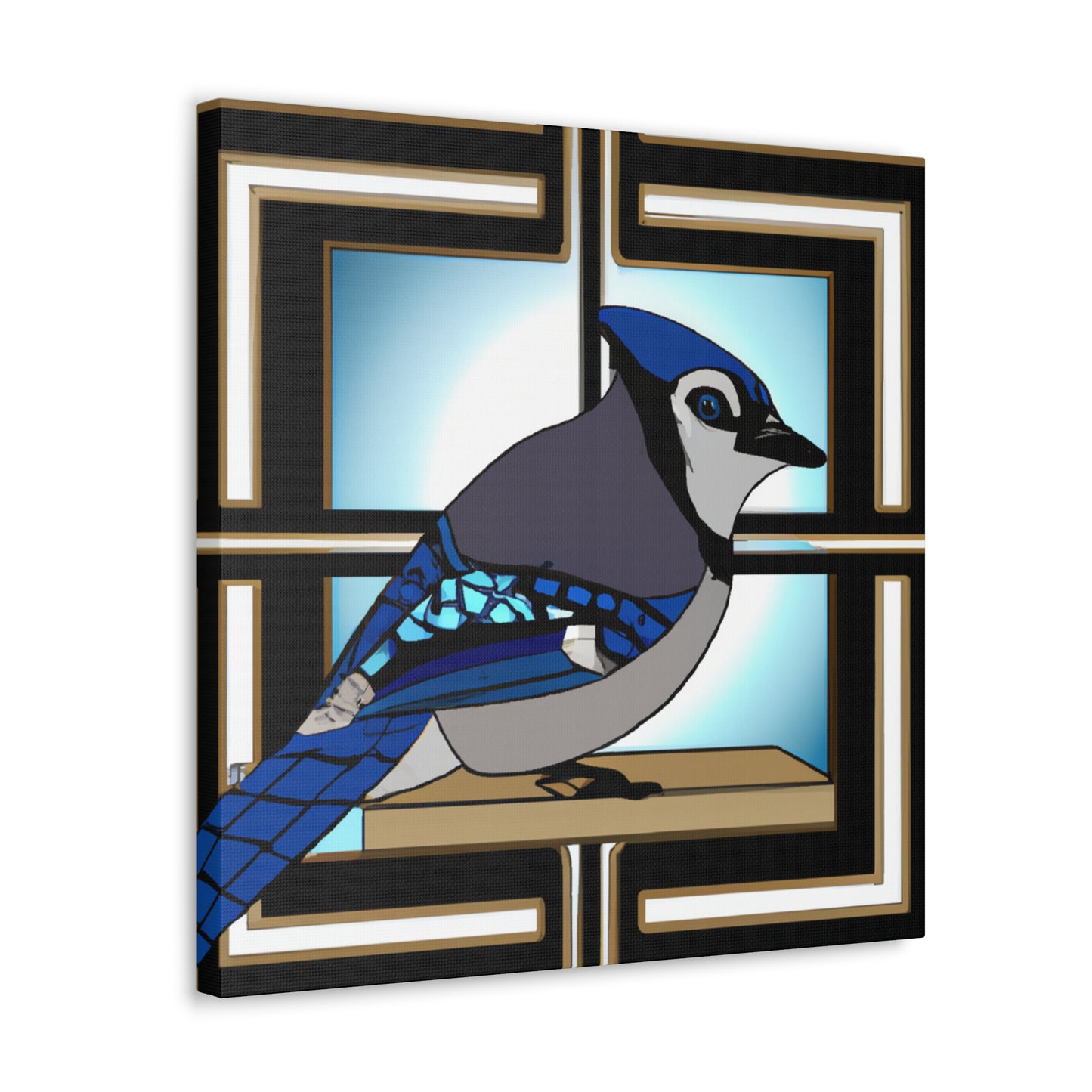 "Blue Jay Illumination" - Canvas