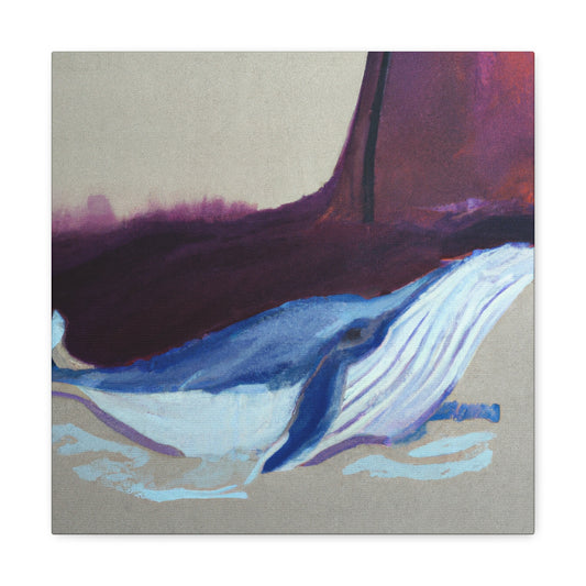 Whale in the Shallows - Canvas