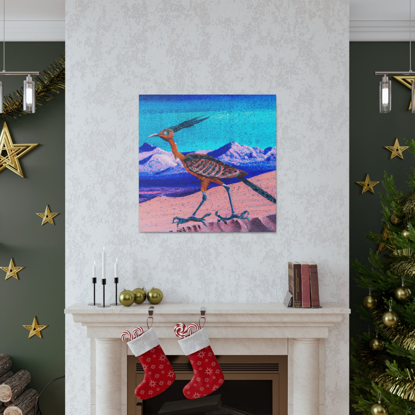 Roadrunner Surreal Flight - Canvas