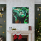 Iguana's Art Deco Pose - Canvas