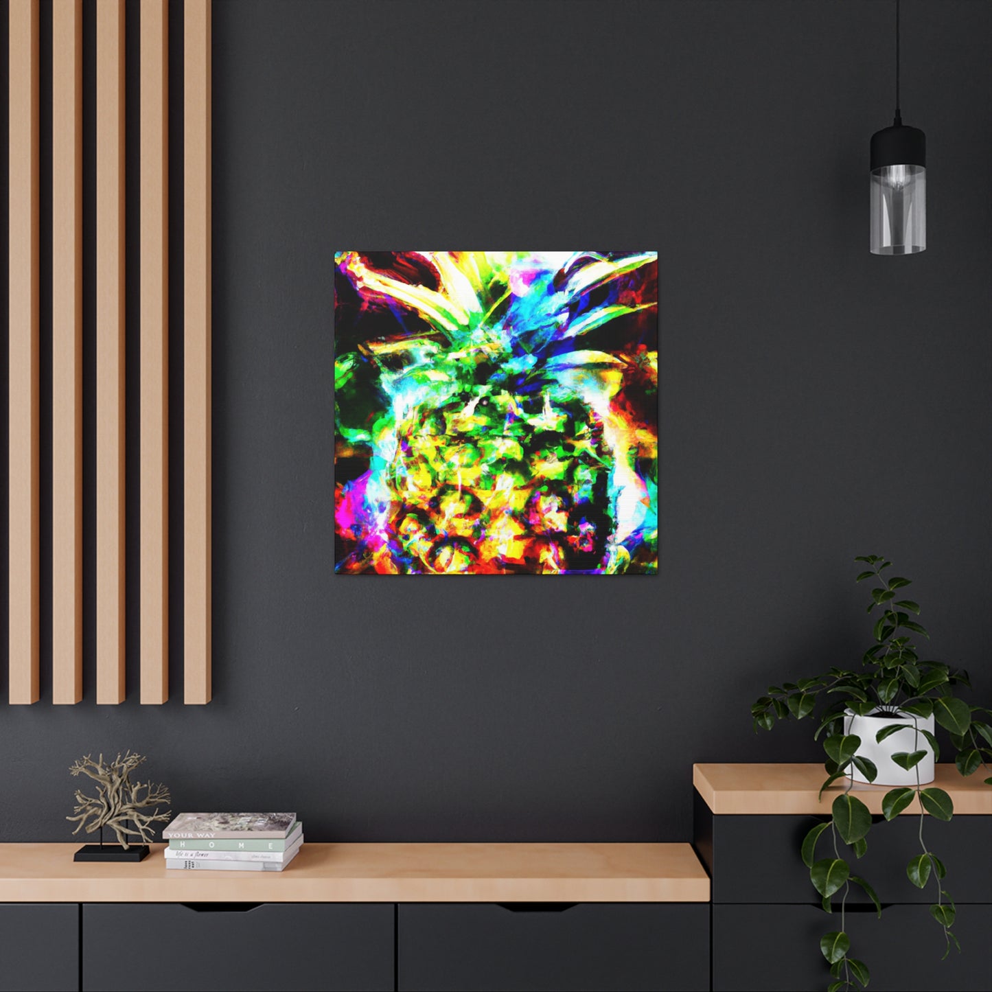 Pineapple Pop Explosion - Canvas