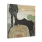 "Hay Bale Mosaic Dream" - Canvas