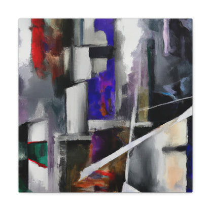 "Postmodern Expression Abstract" - Canvas