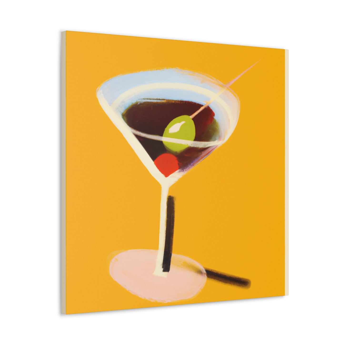 Martinis on a Canvas - Canvas