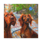 Irish Setter Portrait - Canvas