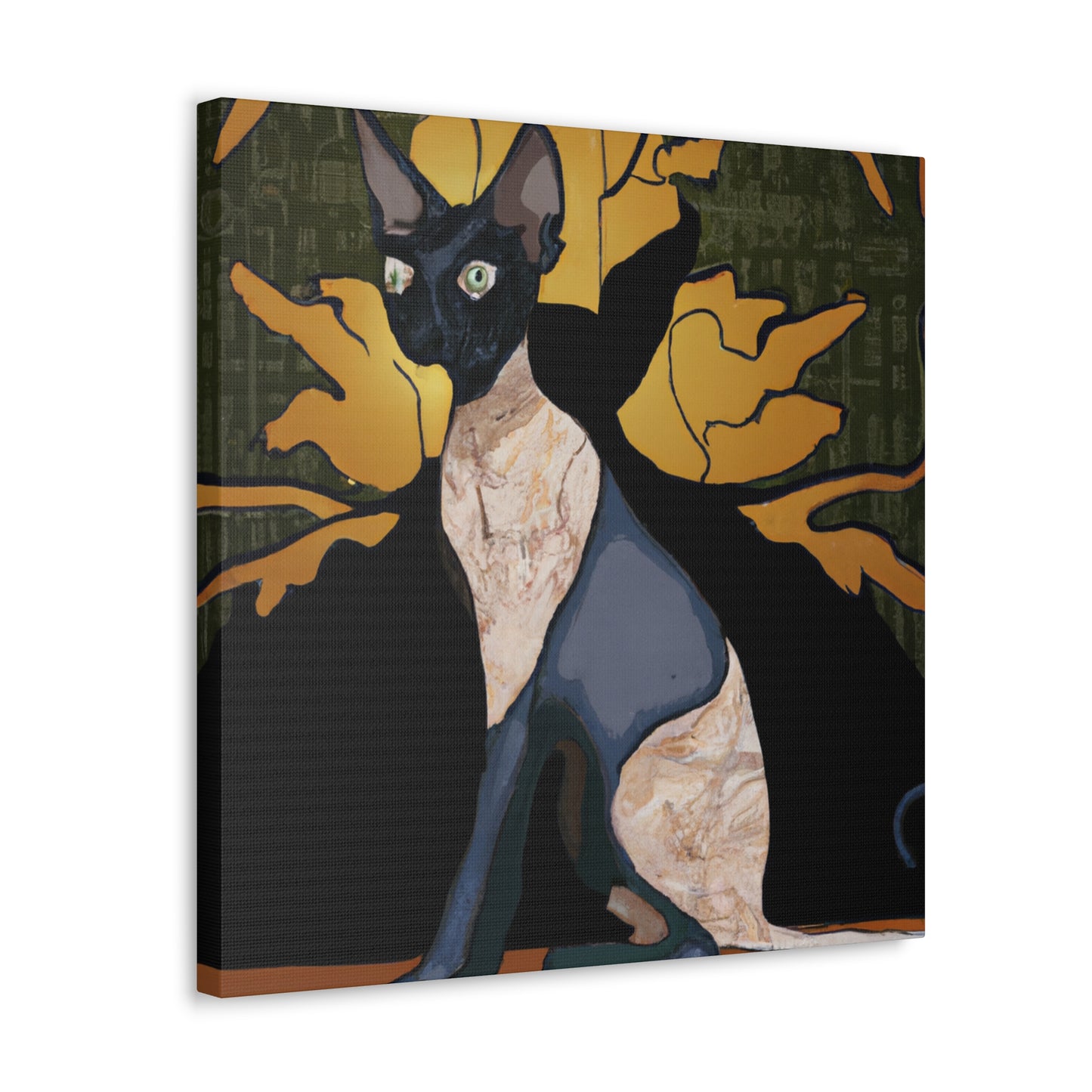 "The Sphynx in Bloom" - Canvas