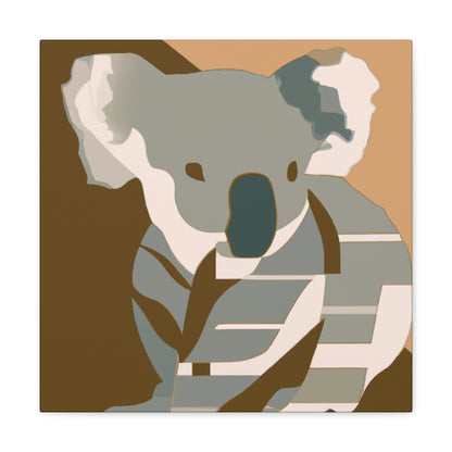 "Koala in Art Deco" - Canvas