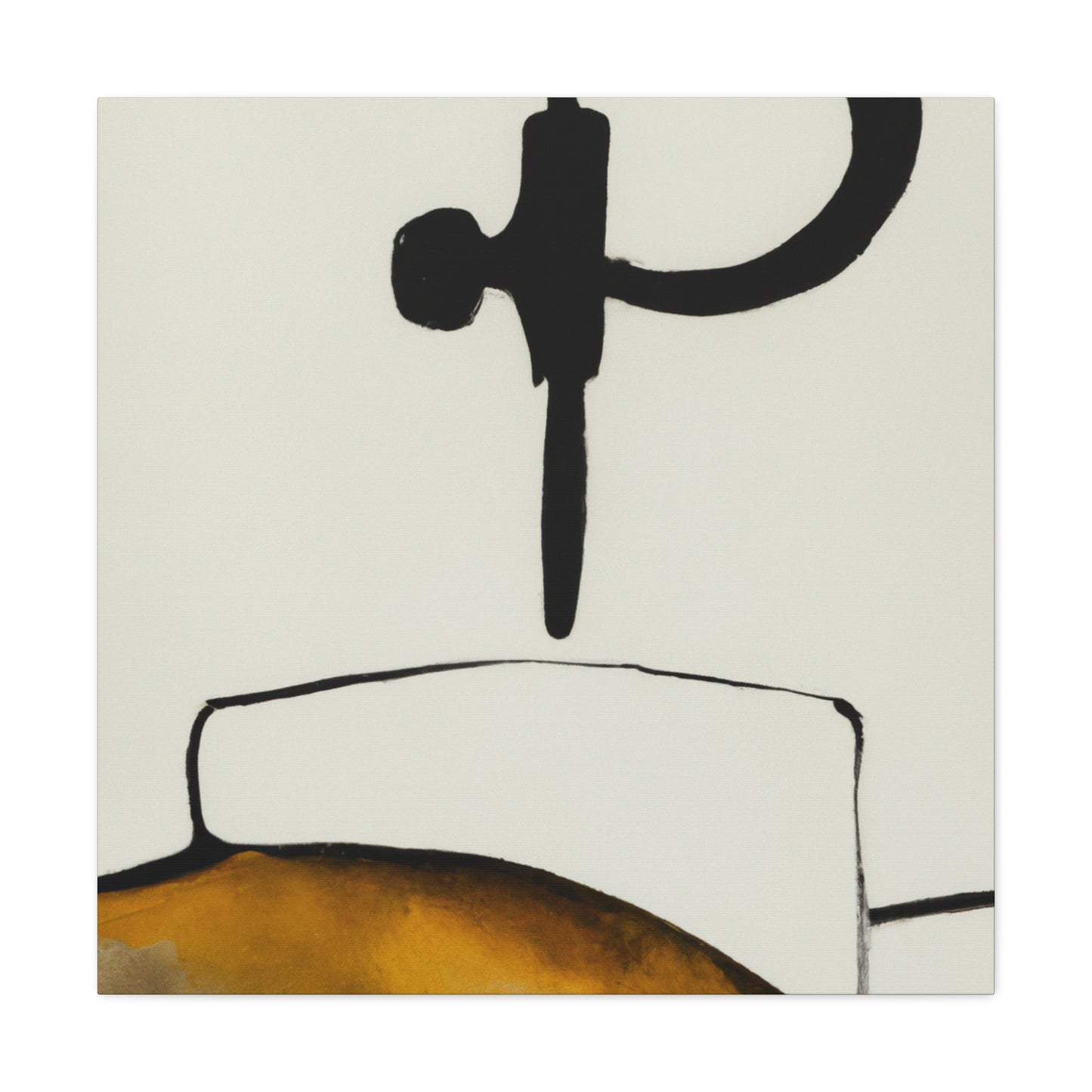 "The Bar Tap Minimalism" - Canvas