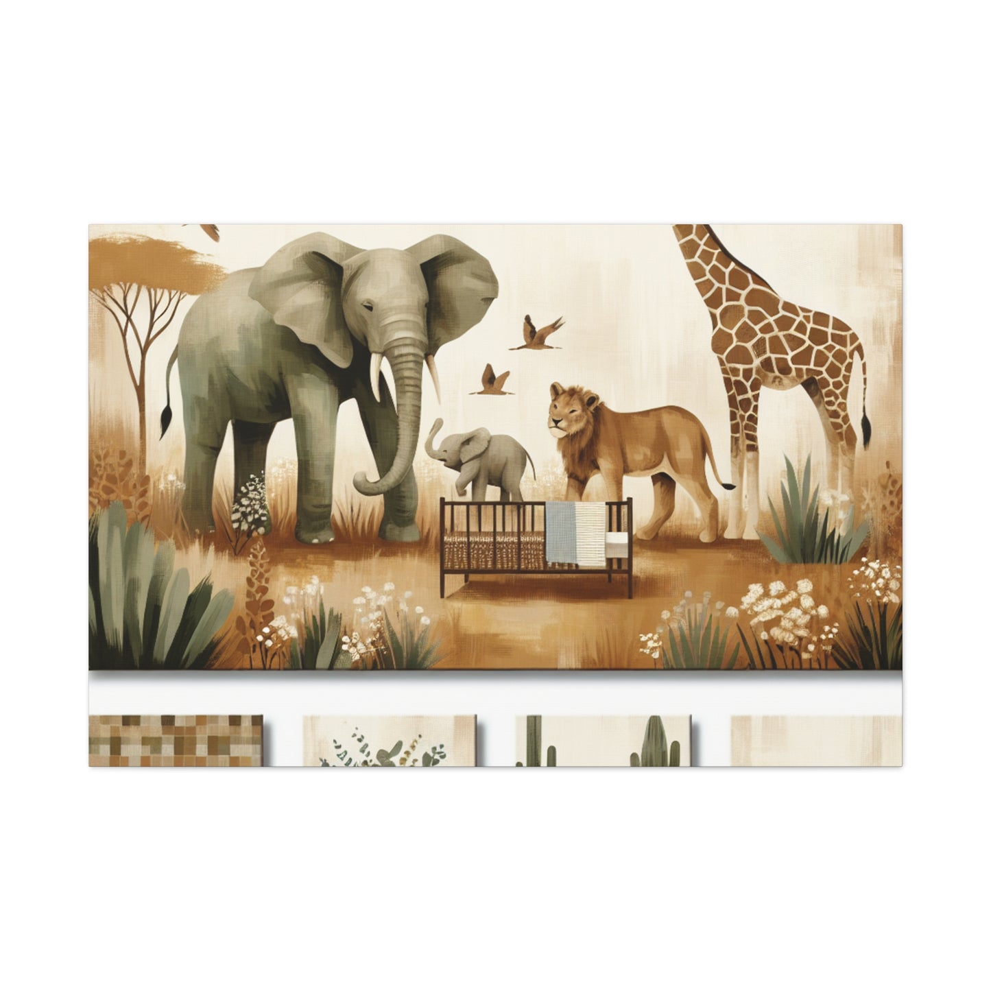 Serenity of the Savanna - Canvas