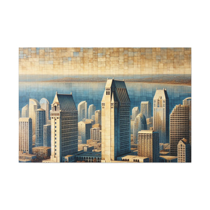 "Seaside Symphony: San Diego" - Canvas