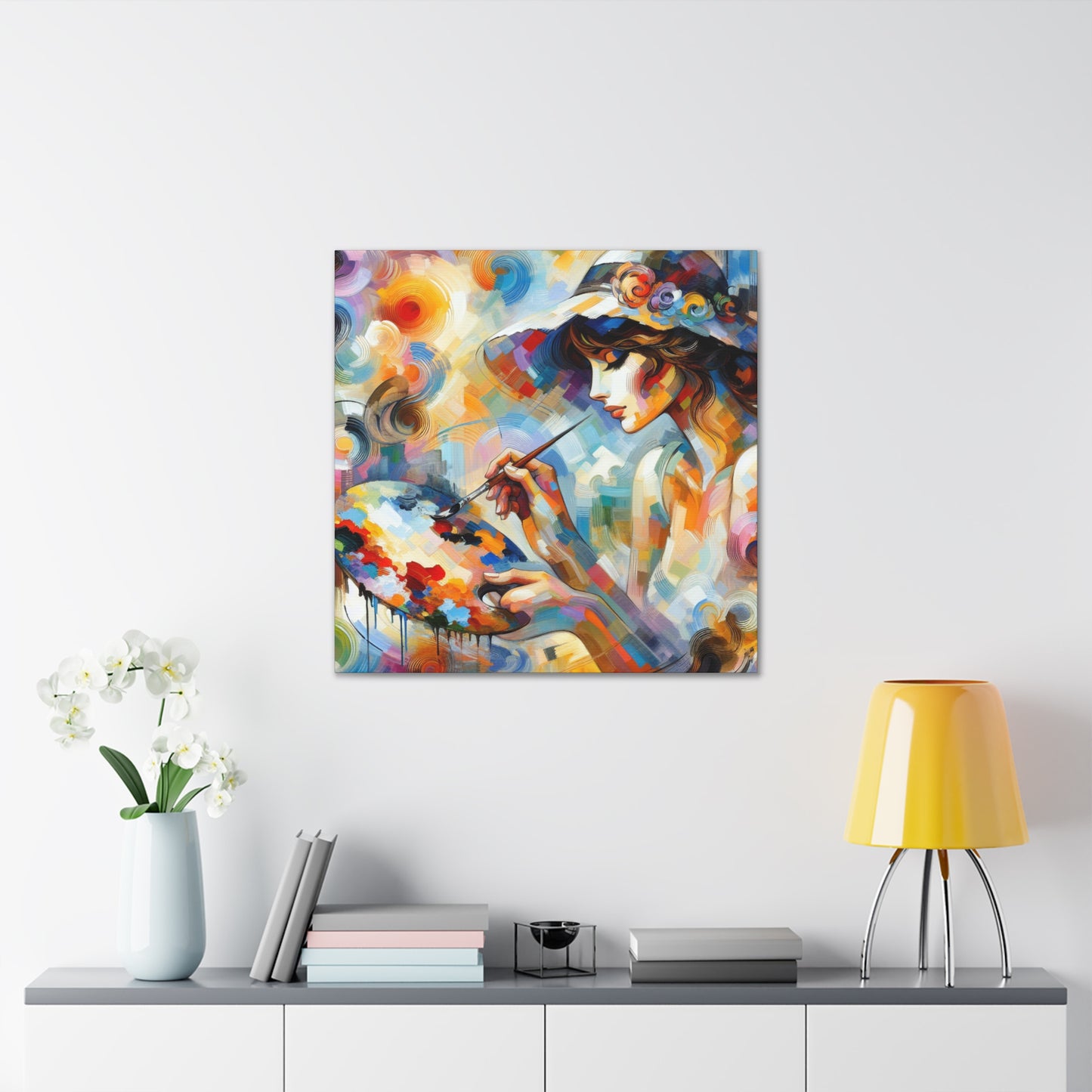 Ethereal Prism Serenade - Canvas