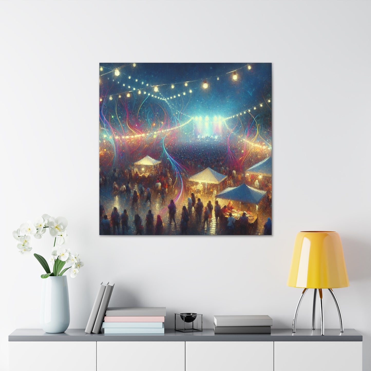 Euphoric Fields Unleashed - Canvas