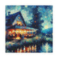 Dreamy Festive Gathering - Canvas