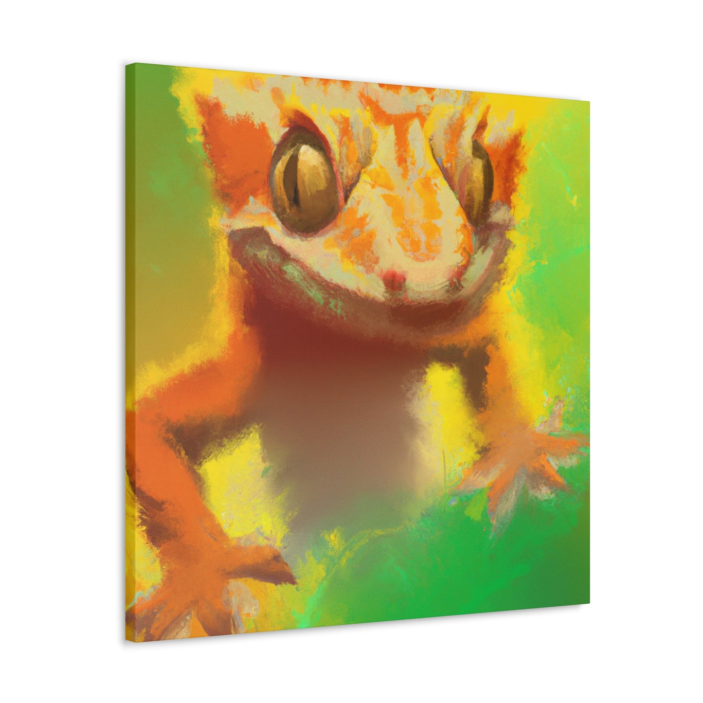 Crested Gecko Hues - Canvas