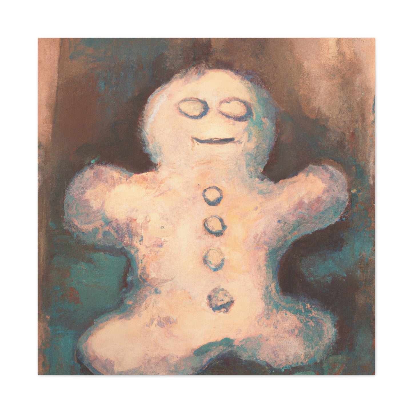 Gingerbread Man Conquest - Canvas