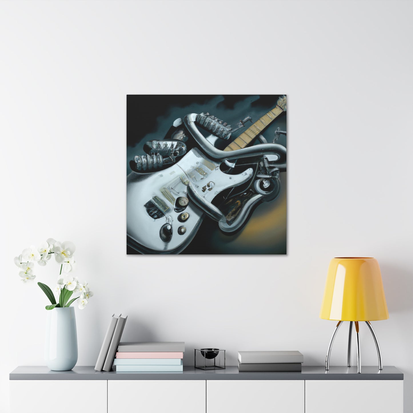 "Fender in Surrealism" - Canvas