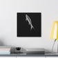 "Swordtail Simplicity Emblem" - Canvas