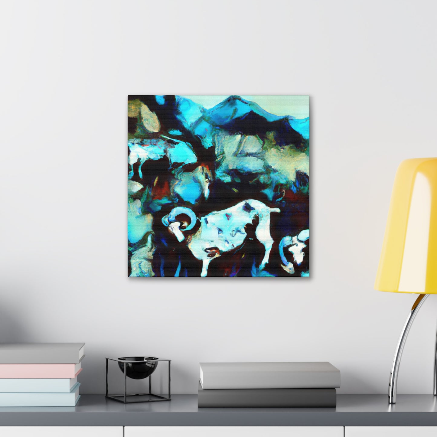 "Herd of Horned Majesty" - Canvas