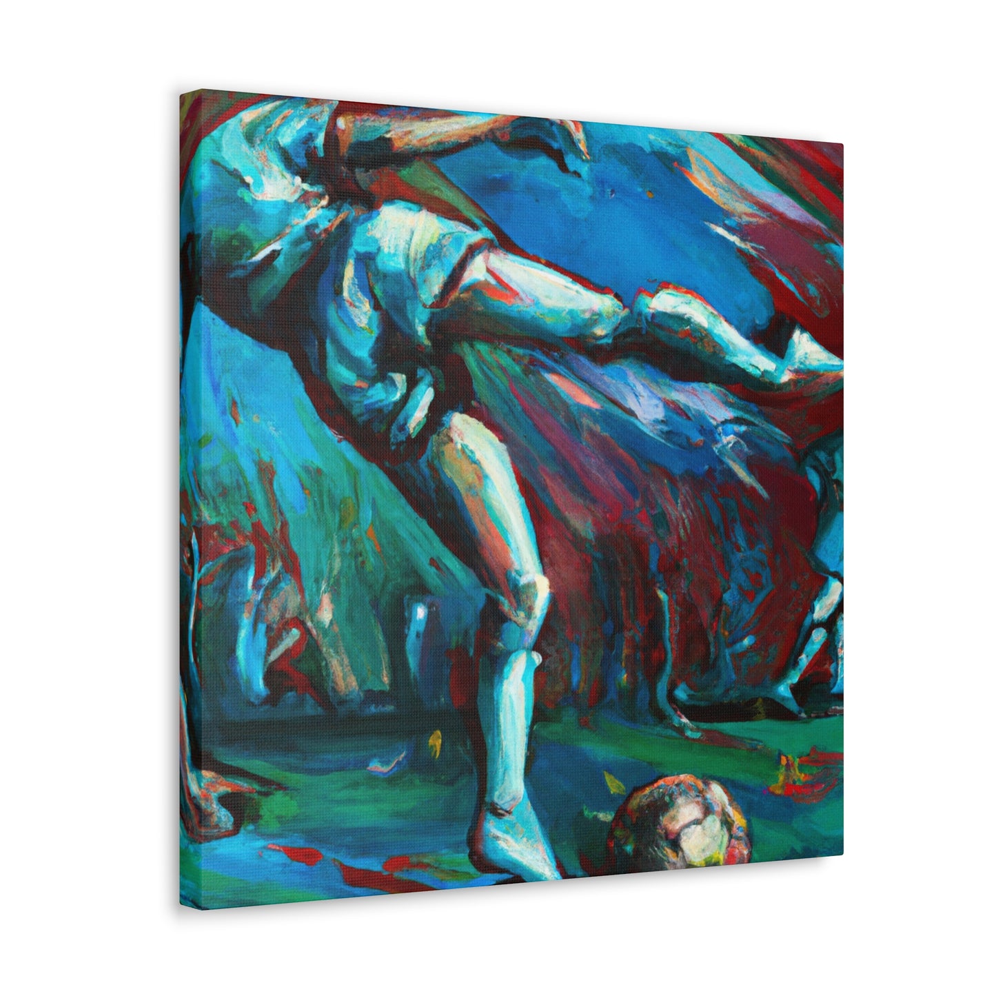 Football's Surreal Dream - Canvas