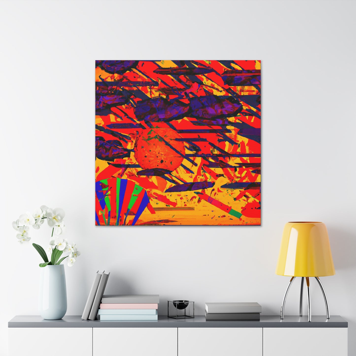 "Modern Digital Magicscape" - Canvas