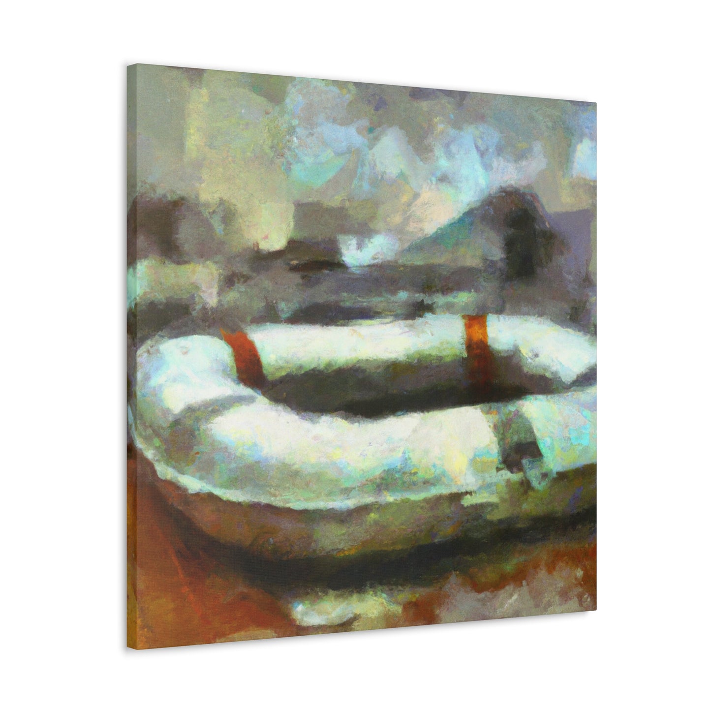 "Life Raft Saved Us" - Canvas