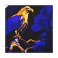 "Majestic Golden Eagle". - Canvas