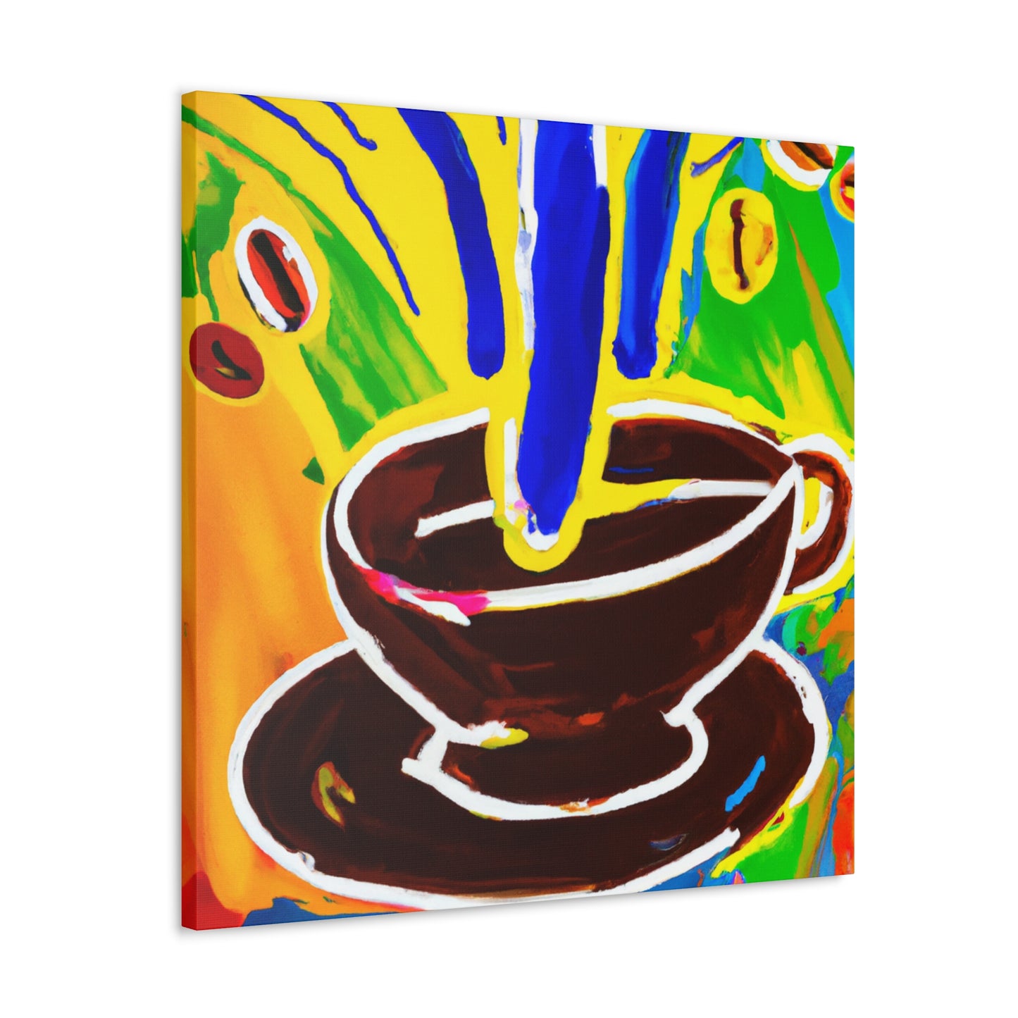 Coffee in Pop Art - Canvas