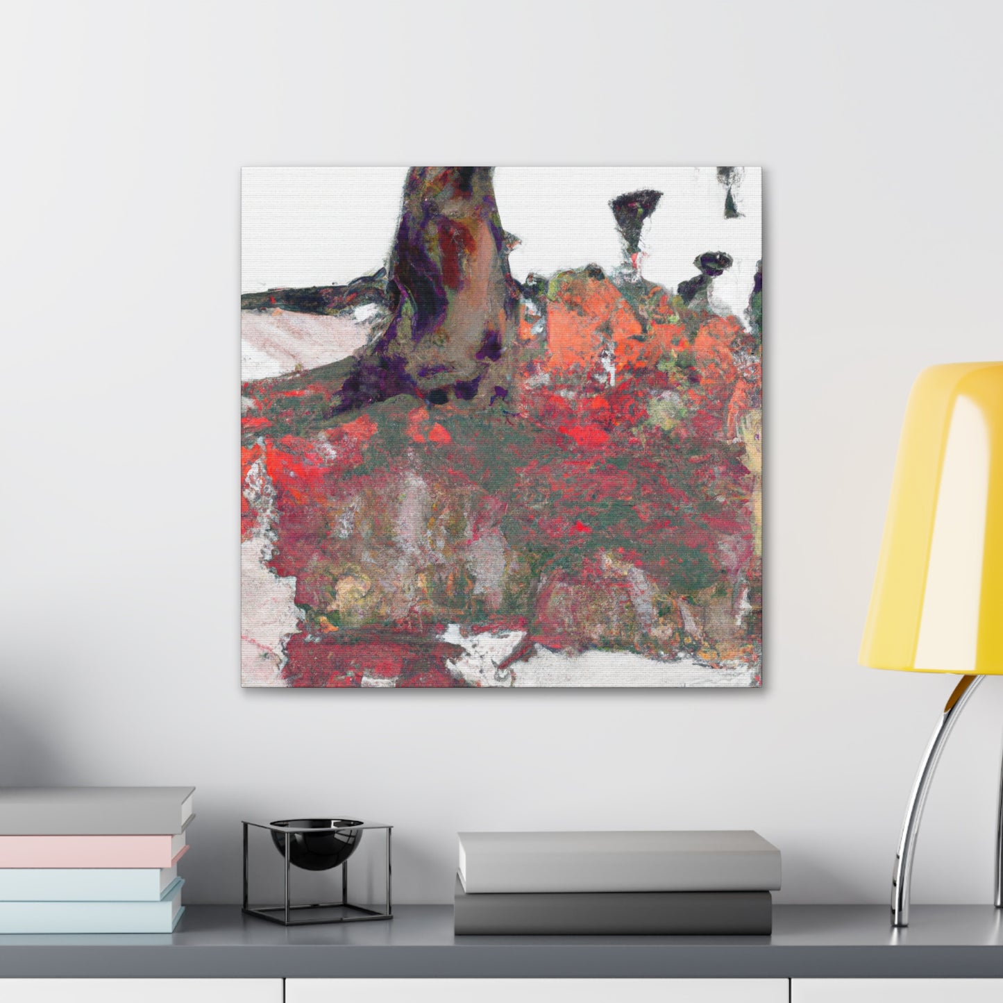 Sheep in Expressionism - Canvas