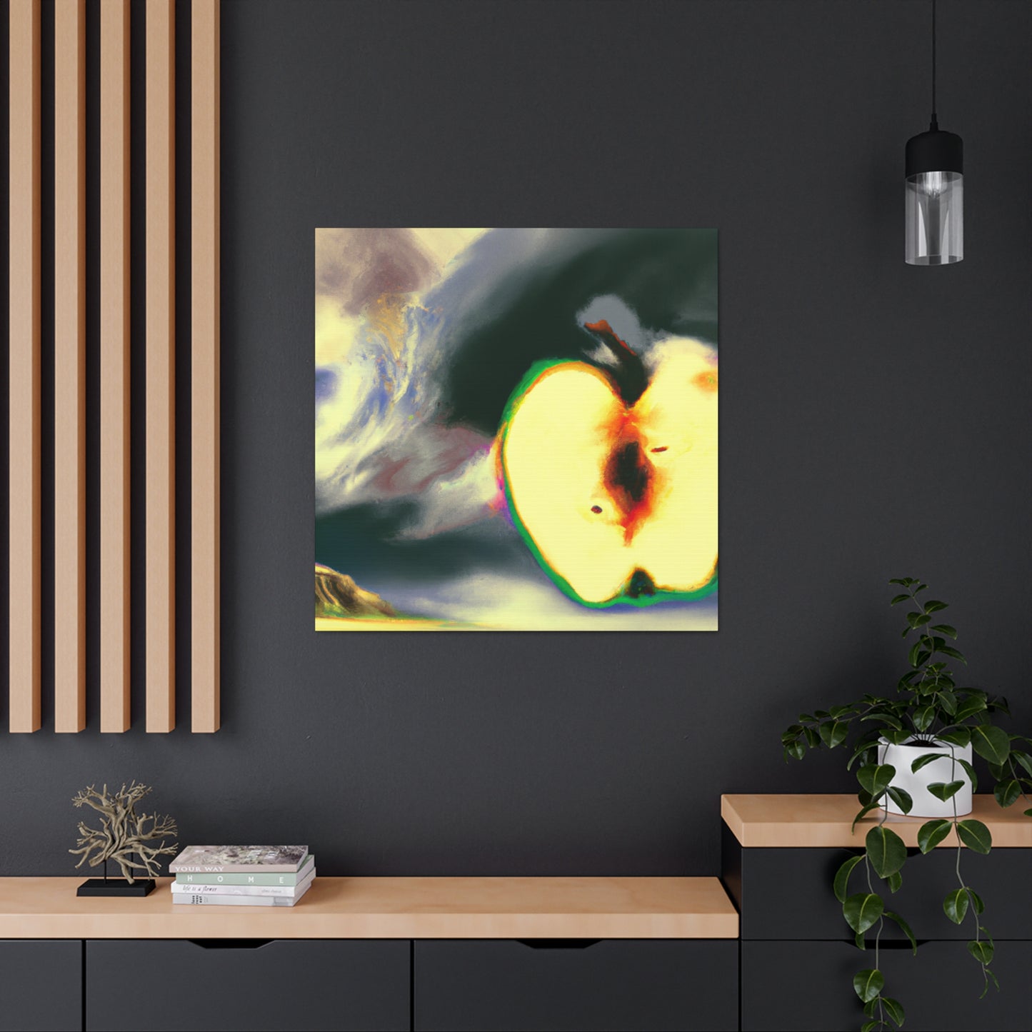 Apple of Abstraction - Canvas