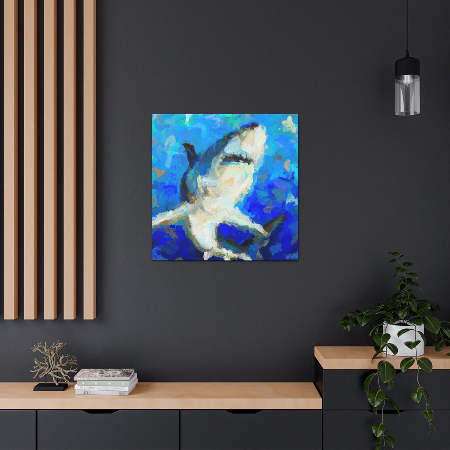 "The Shark's Majesty" - Canvas