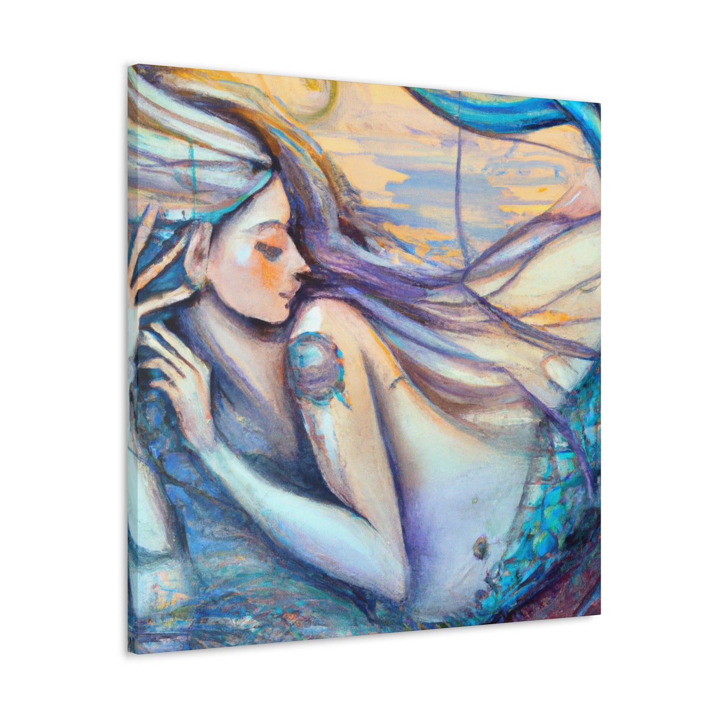 Mermaids of the Deco - Canvas