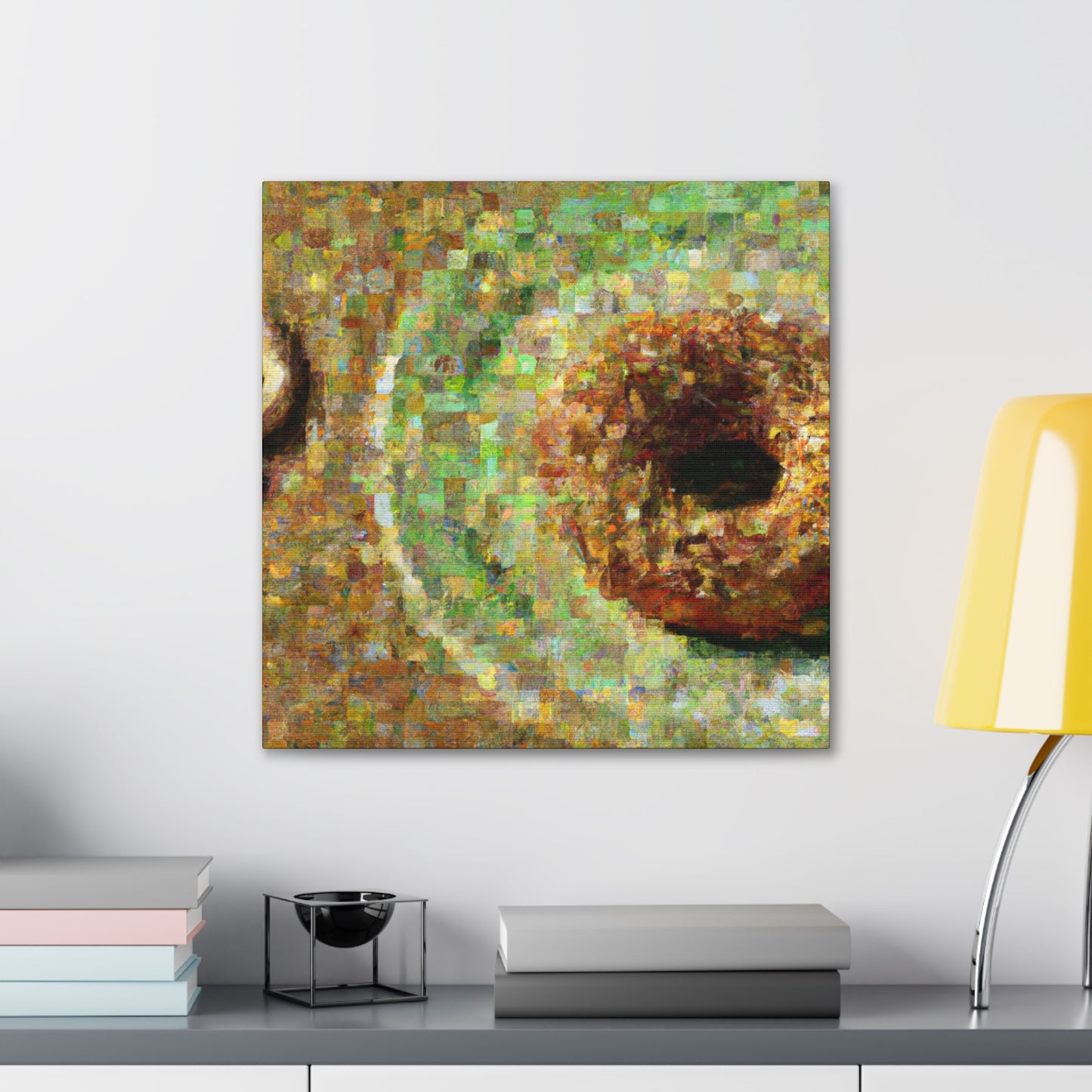 "The Doughnut Impressionist" - Canvas