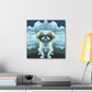 "Pekingese in Wonderland" - Canvas