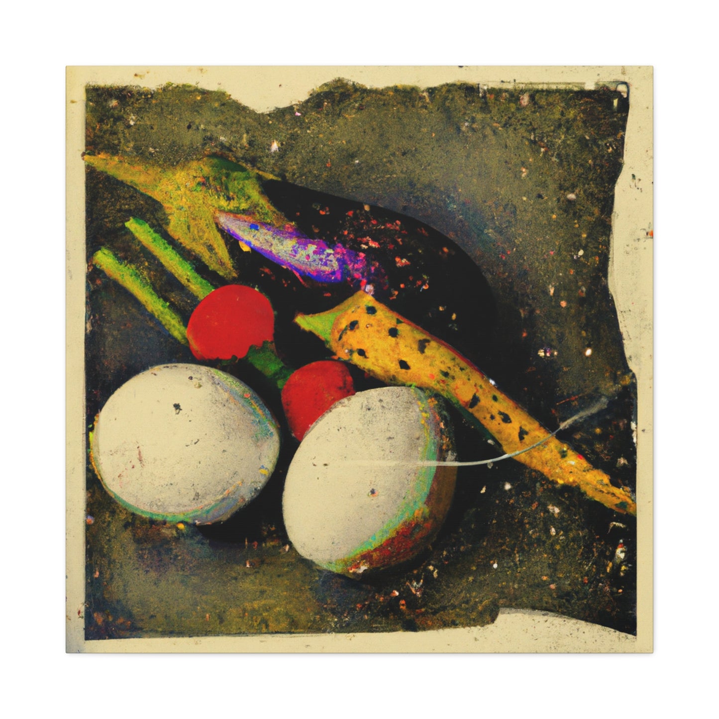 "Veggies of the Past" - Canvas