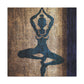 Yoga in Art Deco - Canvas