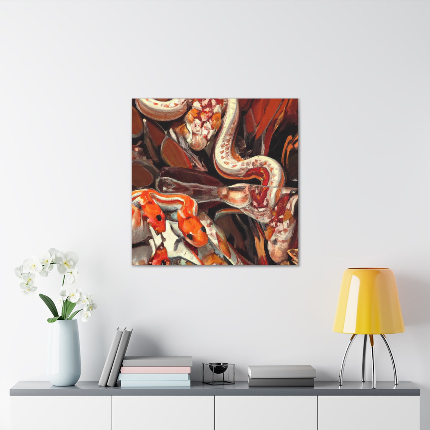 "Snake from Surrealism" - Canvas