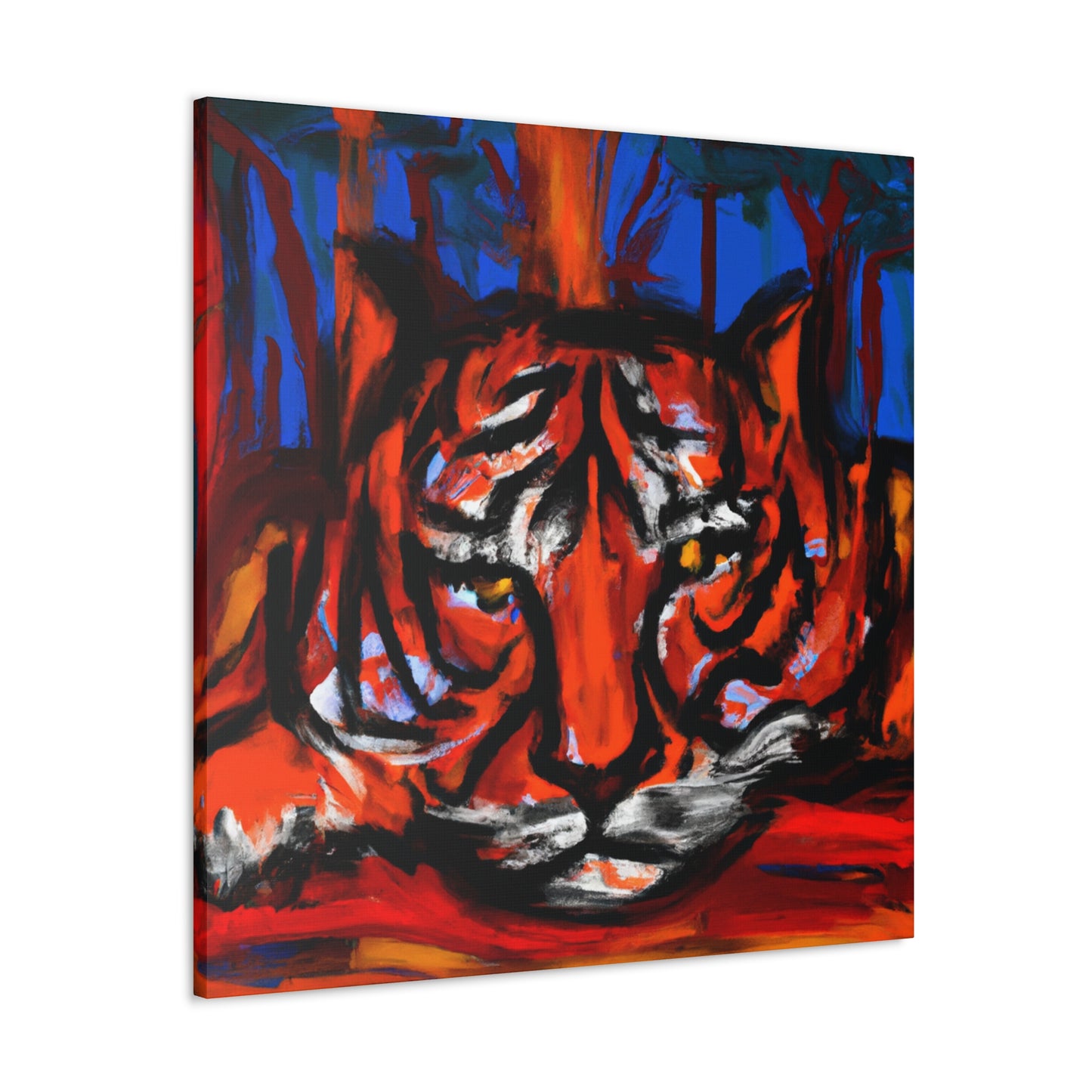 Tiger in the Wilderness - Canvas