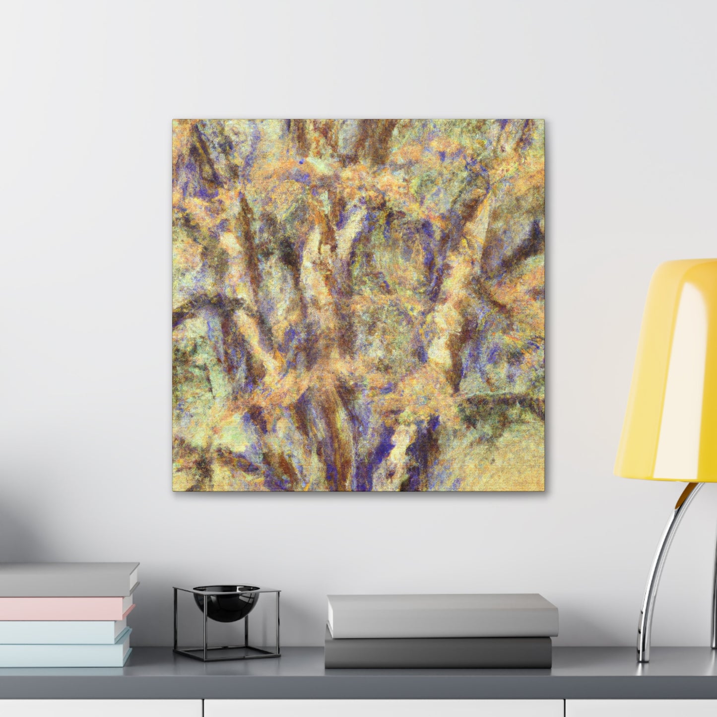 "Elm in Monet's Autumn" - Canvas