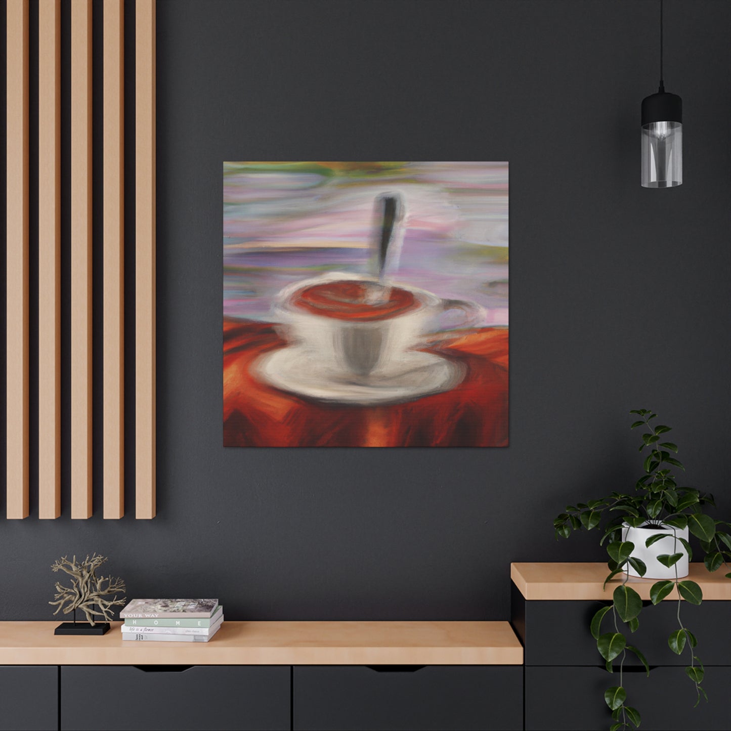 Coffee Cup Awesomeness - Canvas