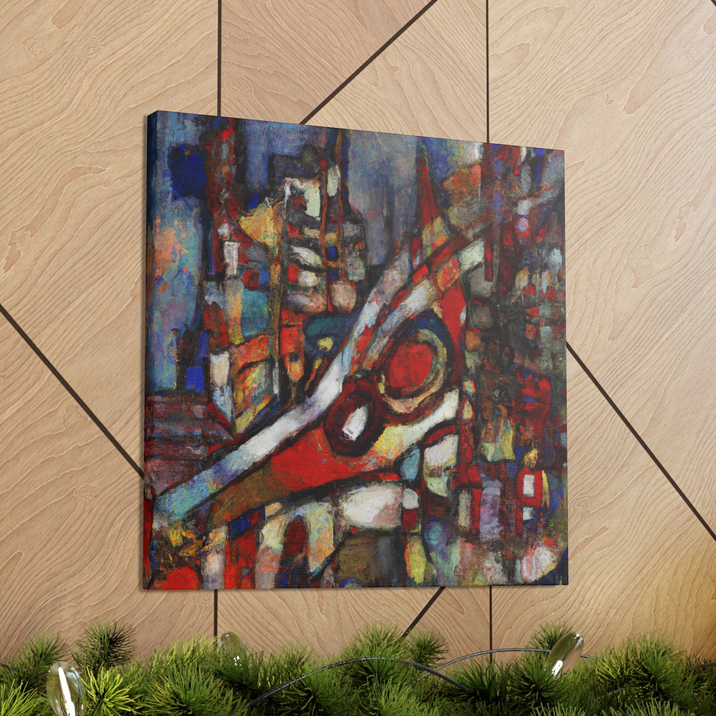 "Futurist Art Nouveau" - Canvas