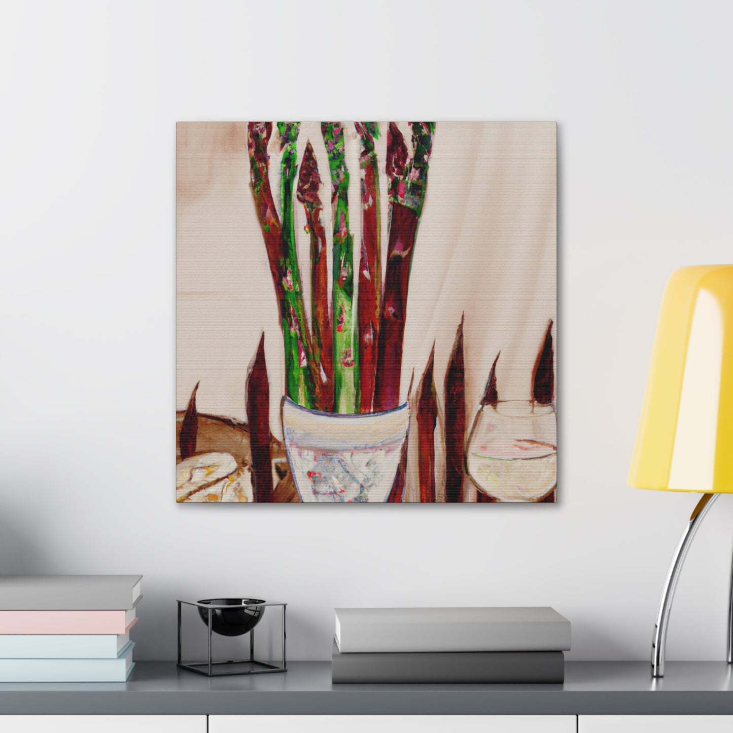 Asparagus in Splendor - Canvas