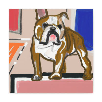 "Bulldog's Tenacity Paint." - Canvas