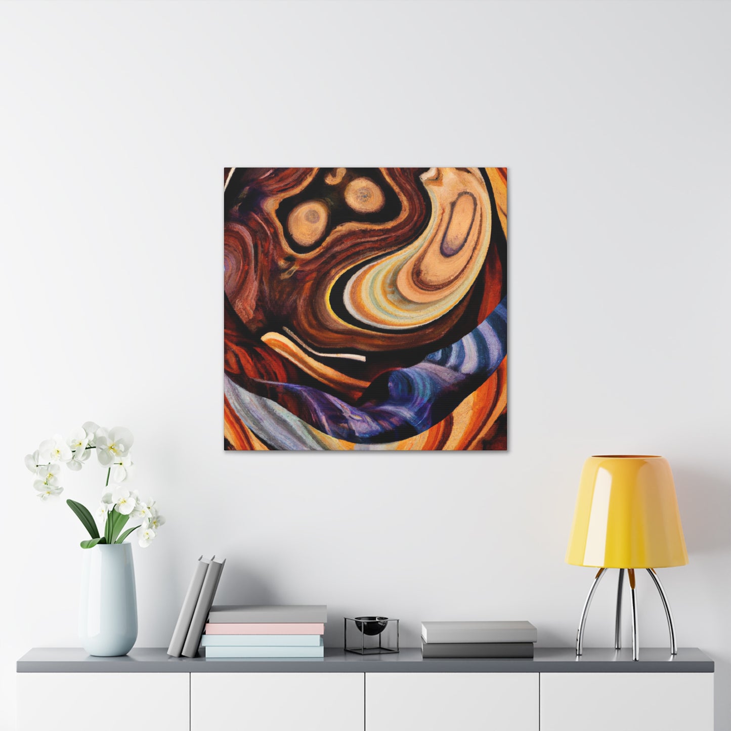 "Barrel of Poetry" - Canvas