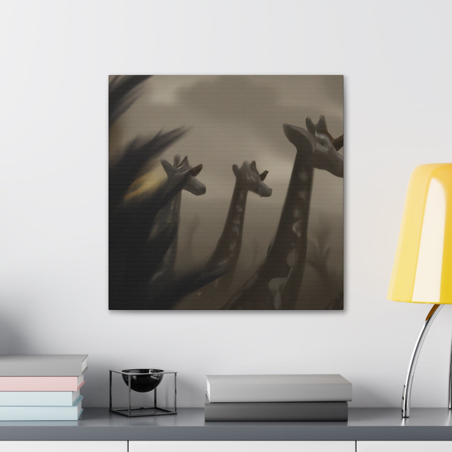 Giraffe in the Sky - Canvas