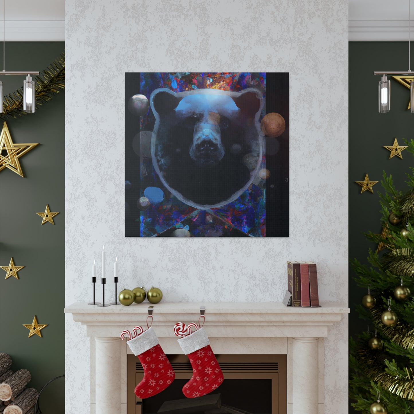 "Asiatic Black Bear Dream" - Canvas