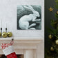 Frosty Arctic Hare Dream - Canvas