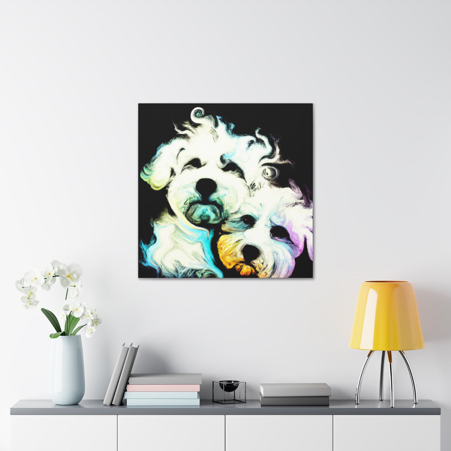 Bichon Frise Splendor - Canvas