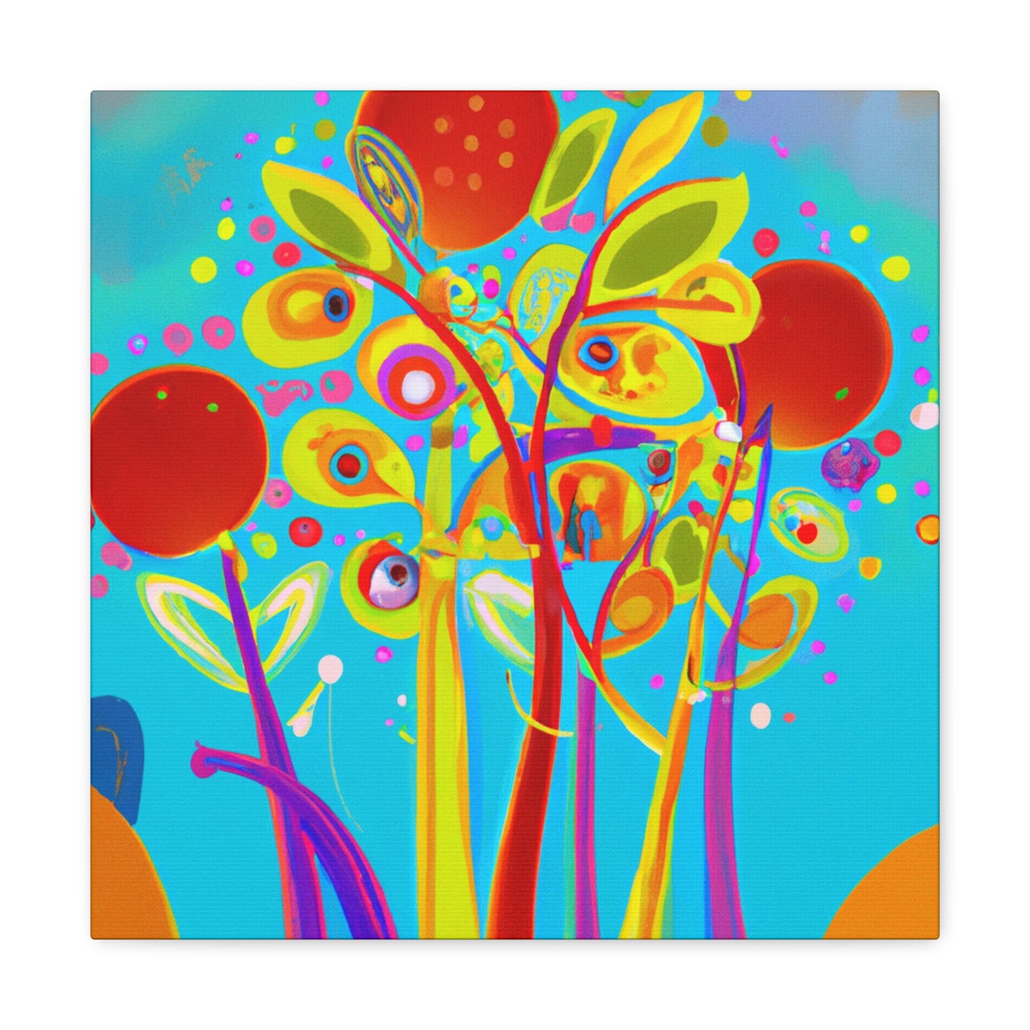 "Dogwood in December Glow" - Canvas