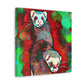 Ferret's Colorful Whimsy - Canvas