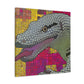 Komodo Dragon Awakening - Canvas